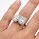 Toi et moi engagement ring