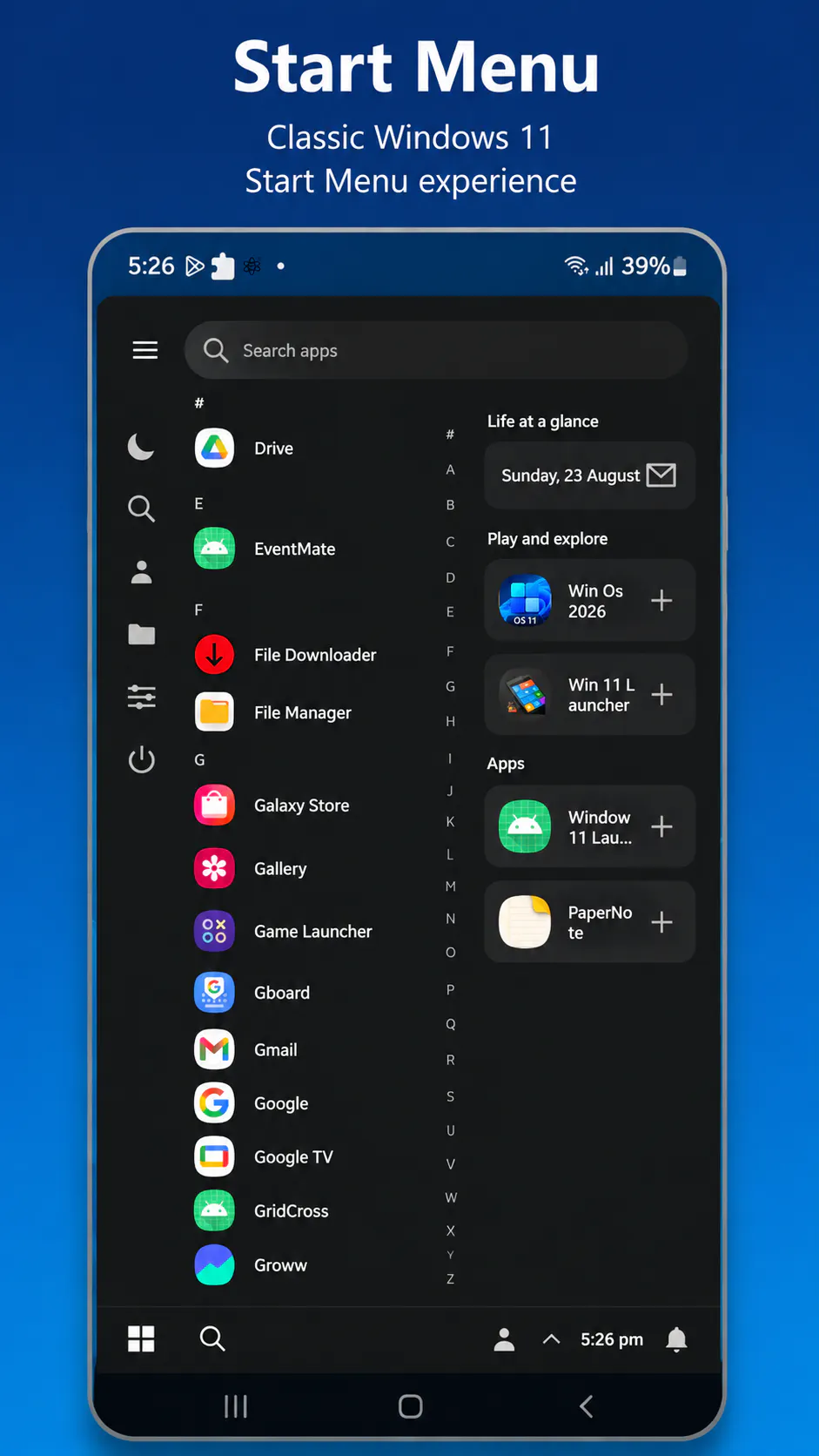 Winos Launcher gallery image
