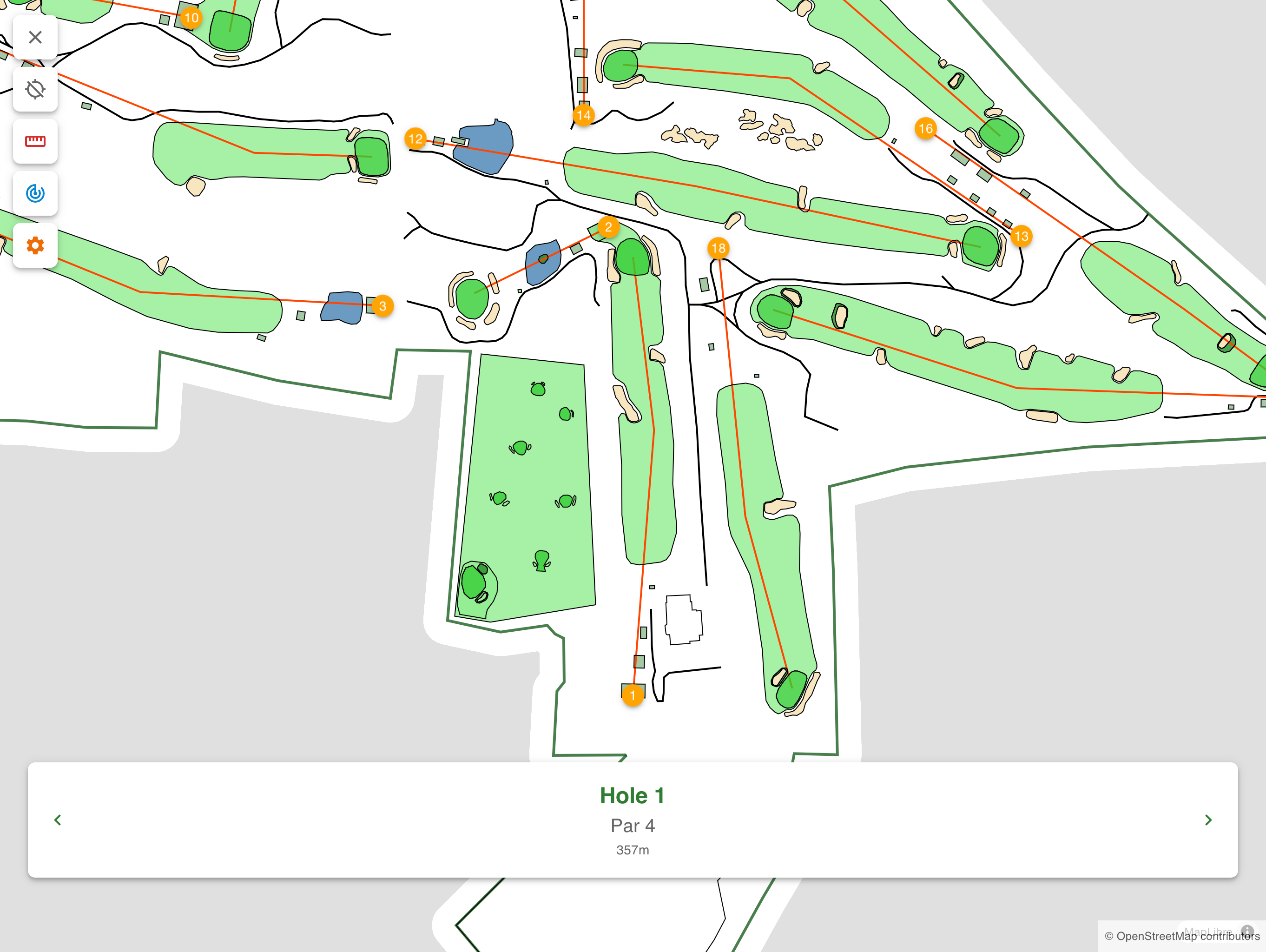 NAVTEE — Golf Course Navigation & Maps gallery image