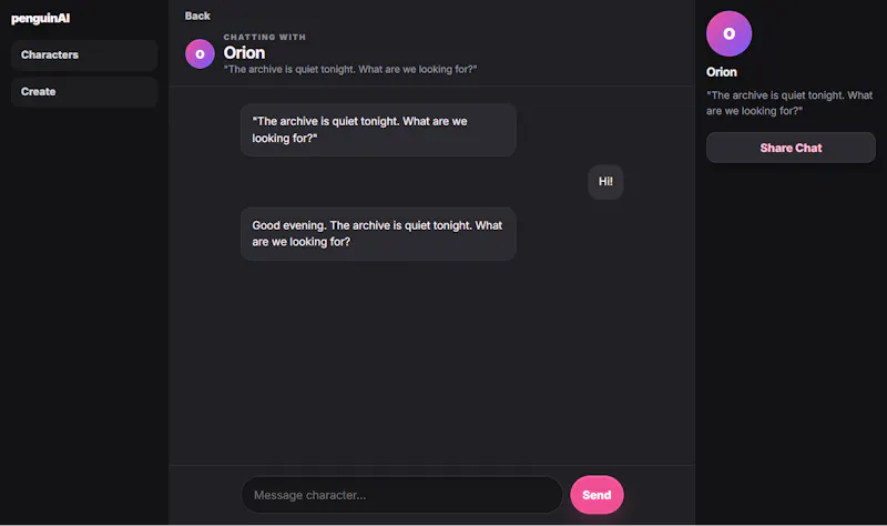 penguinAI screenshot 2