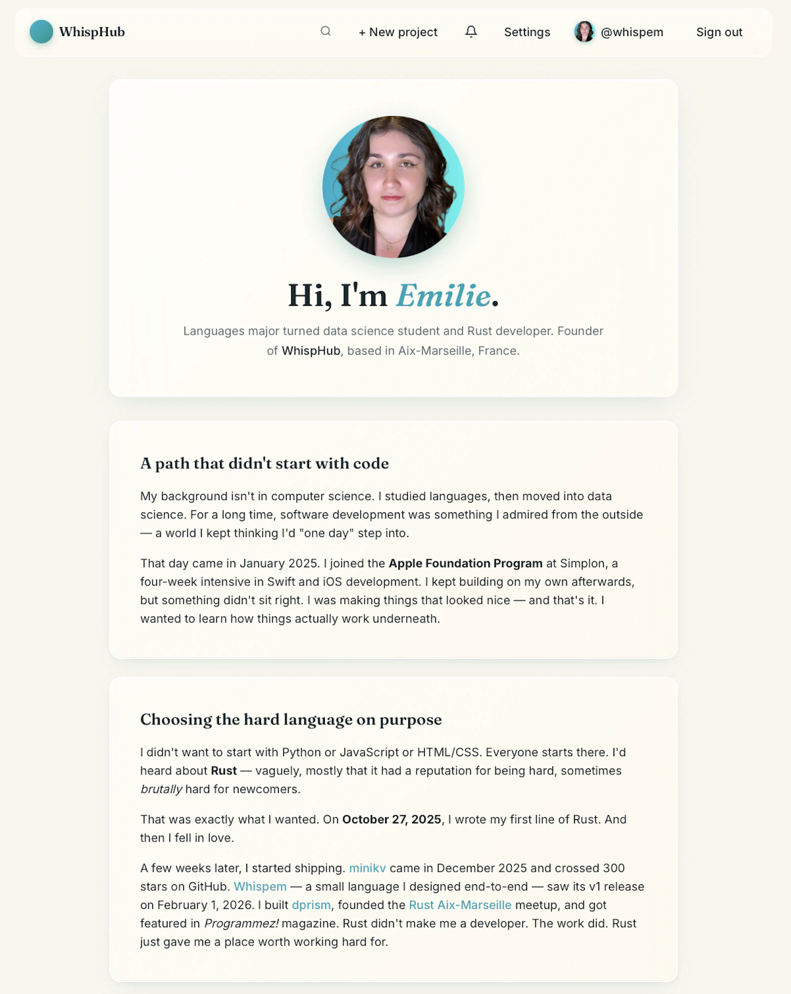 WhispHub screenshot 3