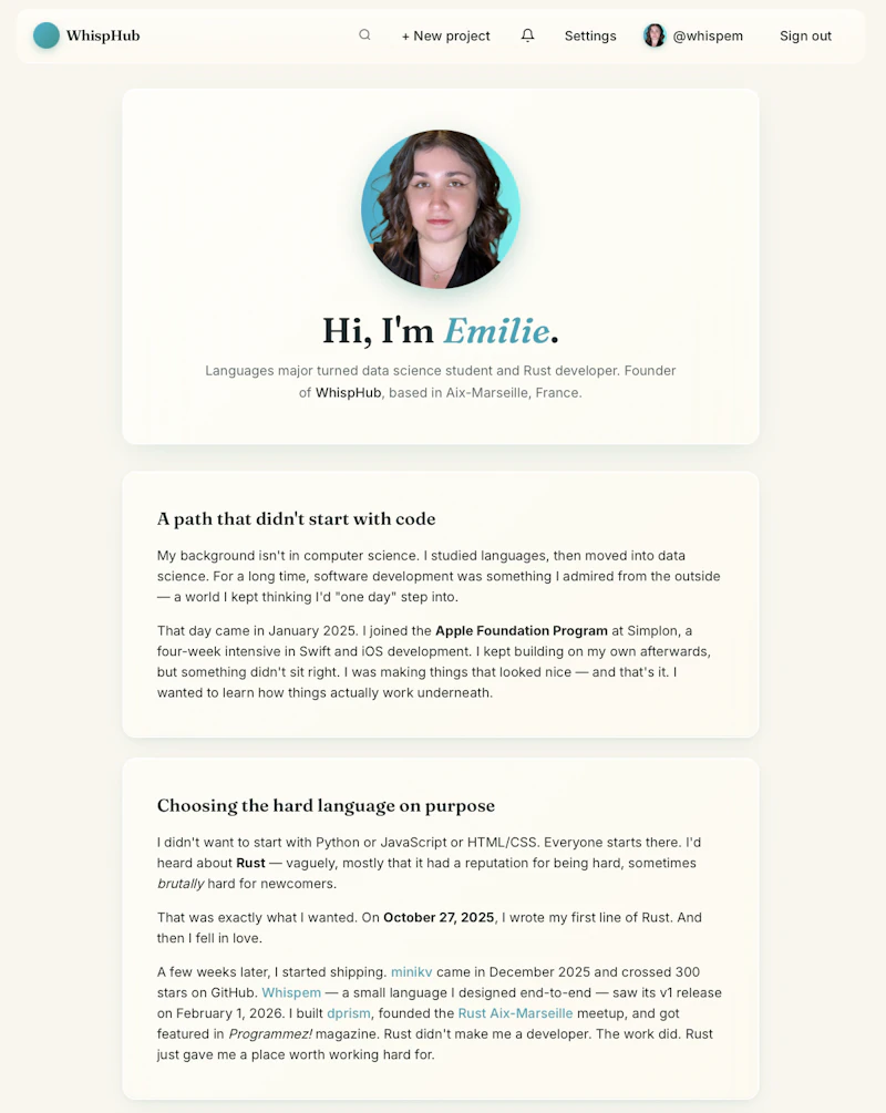 WhispHub screenshot 3
