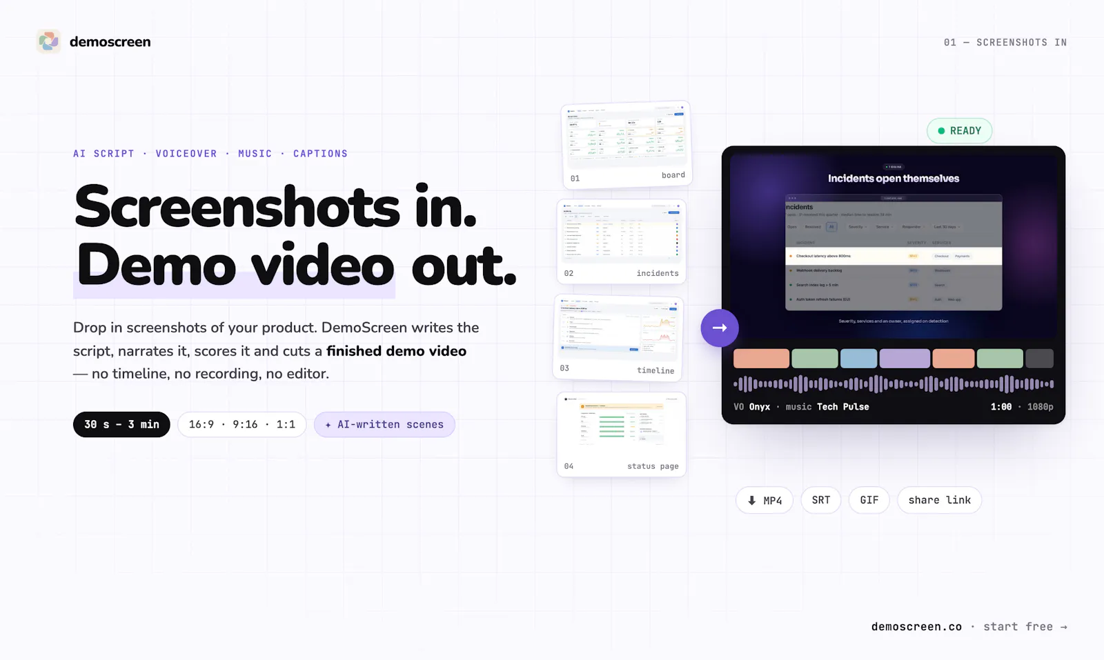 DemoScreen screenshot 2