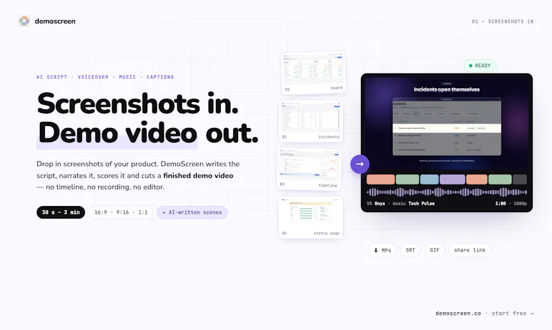 DemoScreen screenshot 2