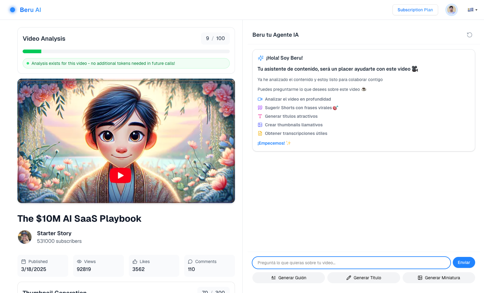 Bell Love - Il copilota AI dietro il tuo miglior contenuto di YouTube media 2