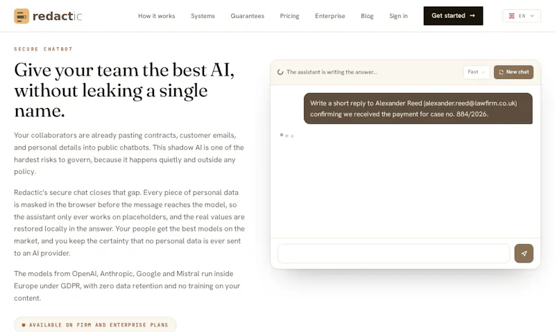 Redactic screenshot 4