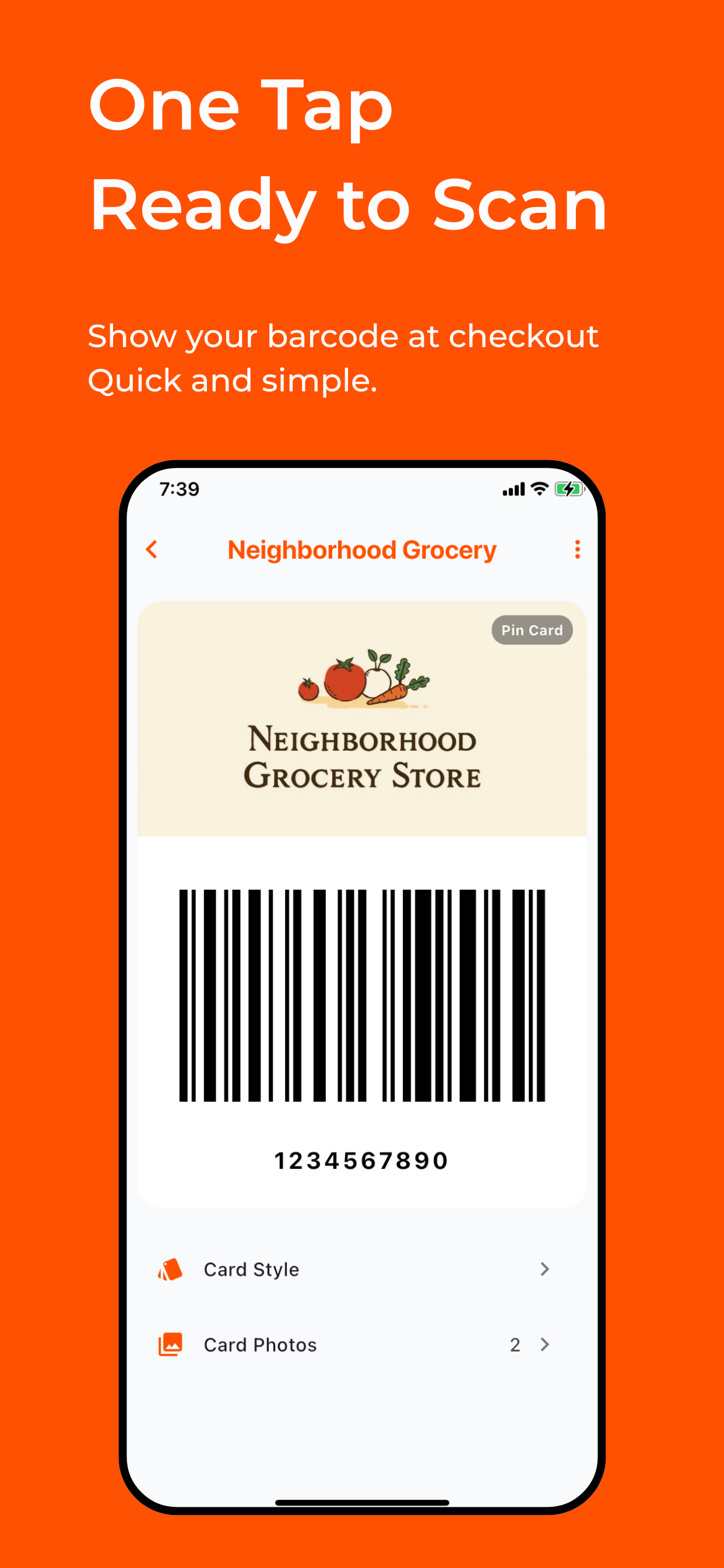 SupaCards – Store Card Wallet for iPhone gallery image