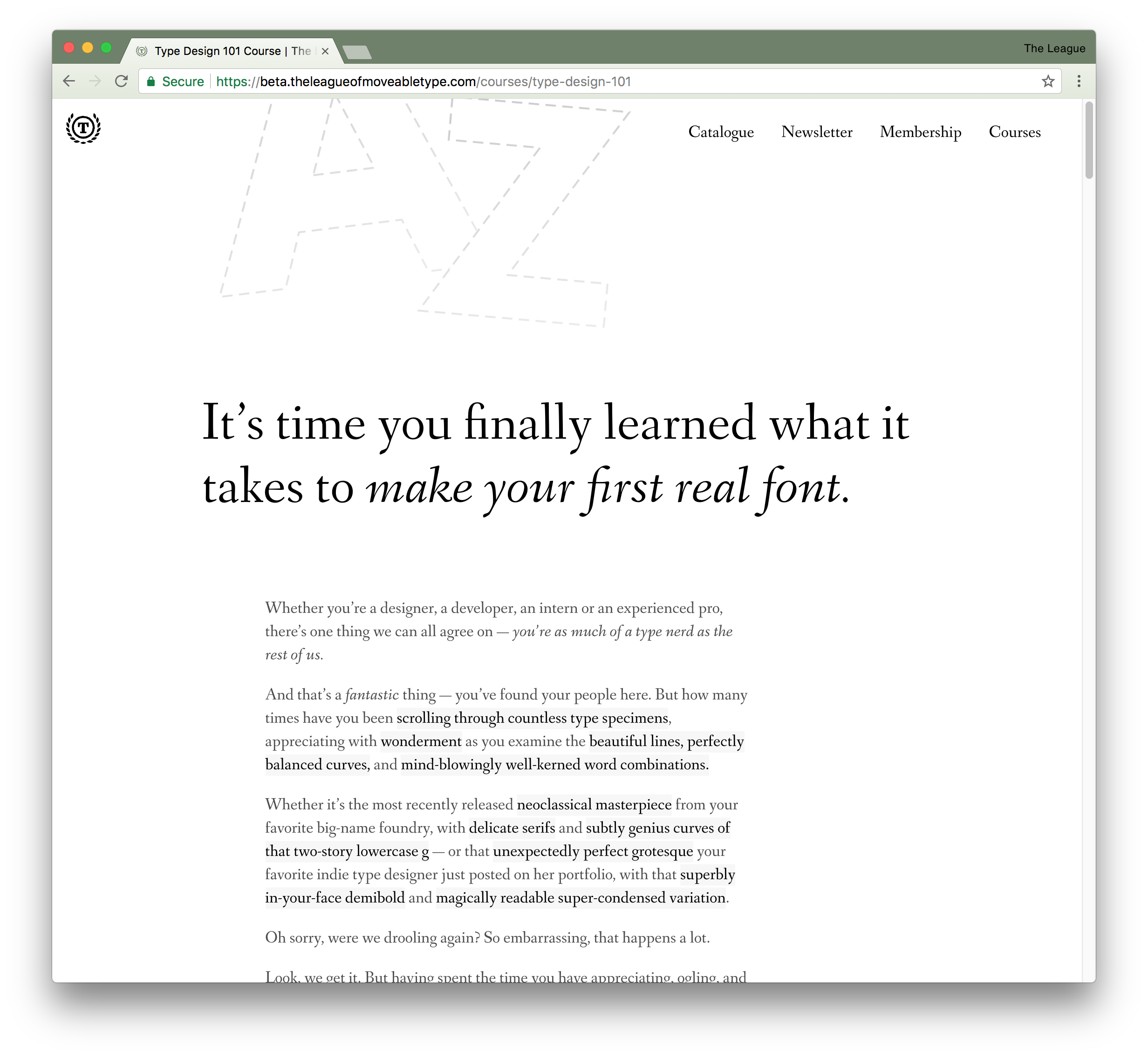 The League of Moveable Type gallery image