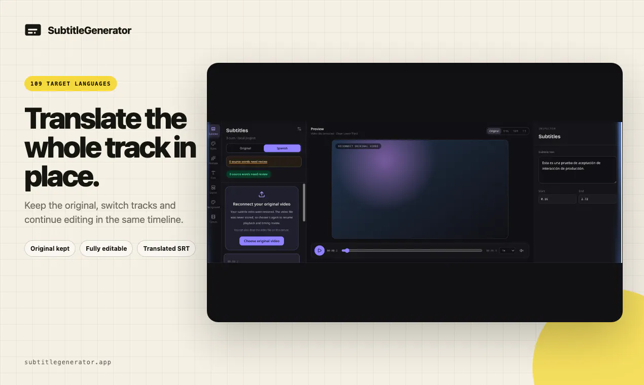 SubtitleGenerator gallery image