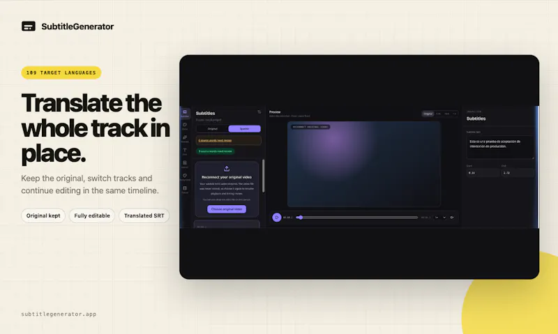SubtitleGenerator screenshot 8