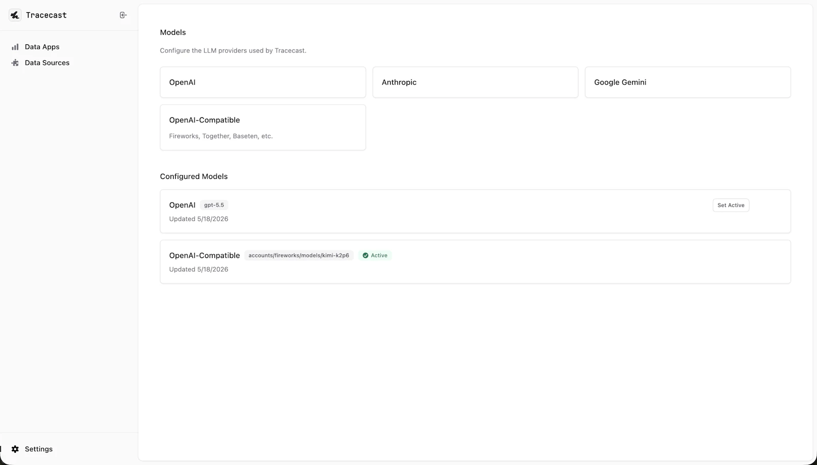 Tracecast Open Data Apps screenshot 4