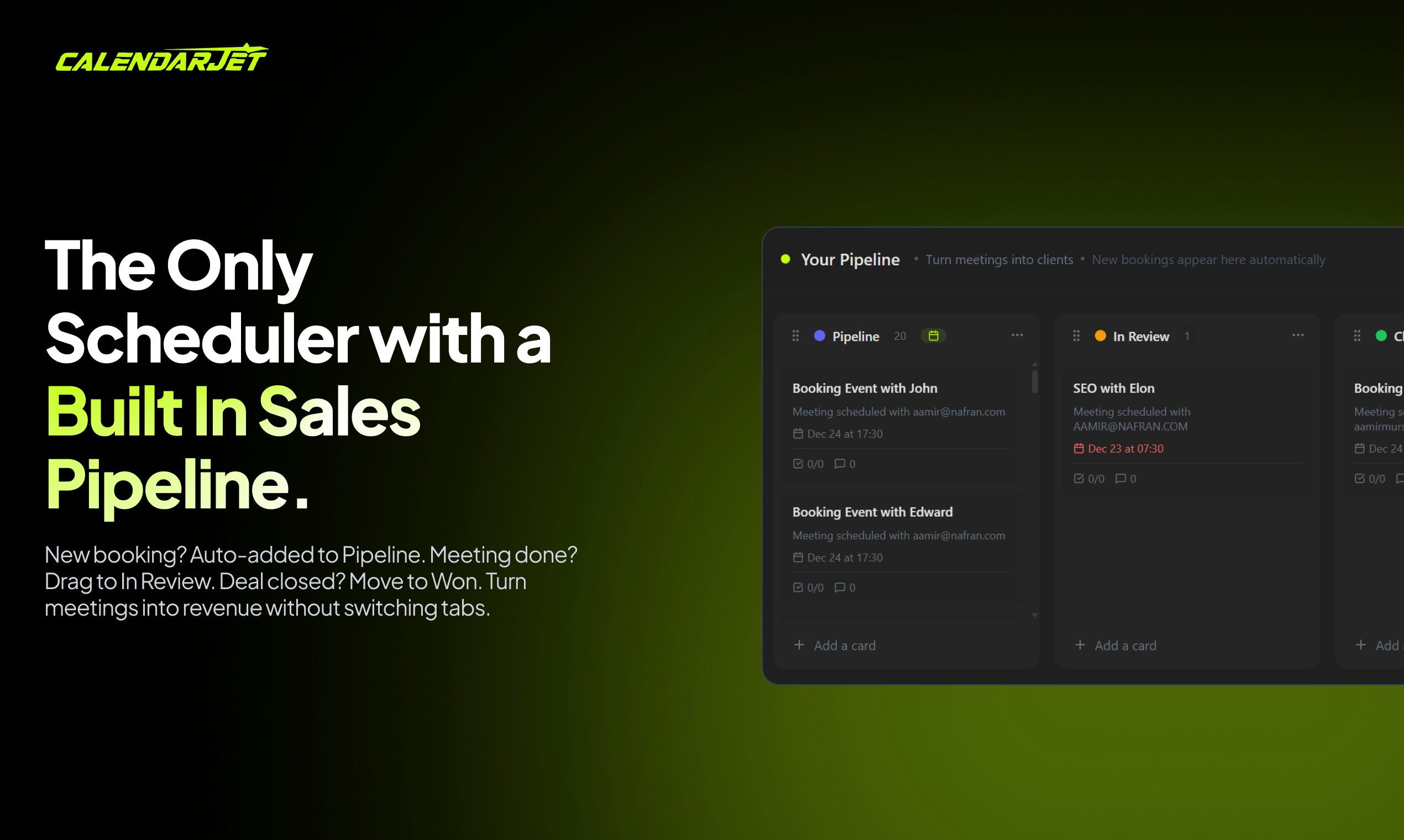 CalendarJet - Screenshot 3 showing product features and functionality