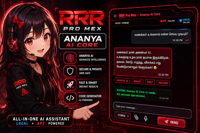 RRR Pro Mex — Ananya AI Core screenshot 1