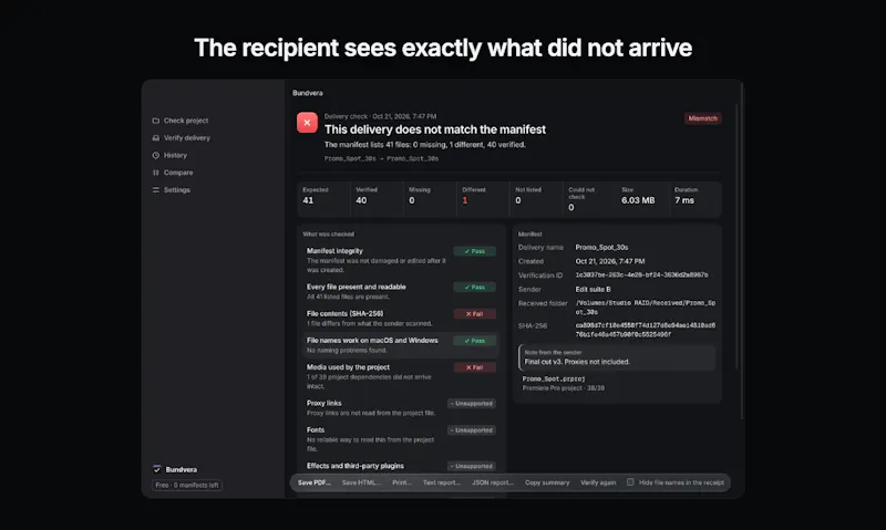 Bundvera screenshot 4