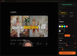 Reel Video Captions gallery image