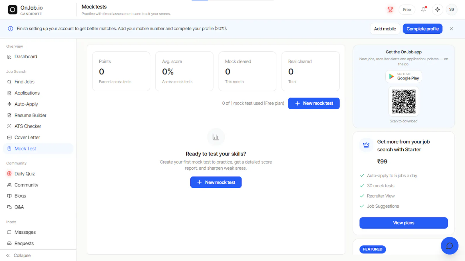 OnJob.io screenshot 5