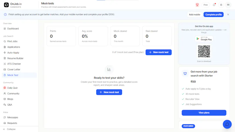 OnJob.io screenshot 5