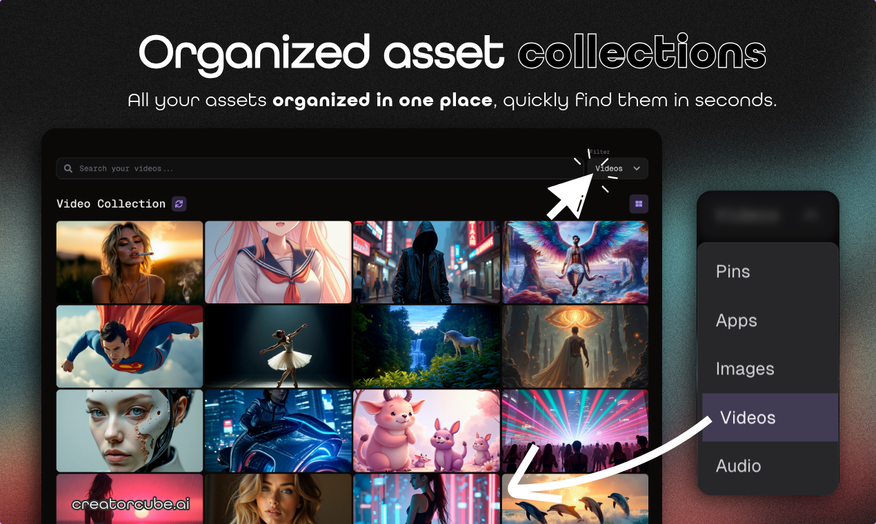 CreatorCube AI media 3