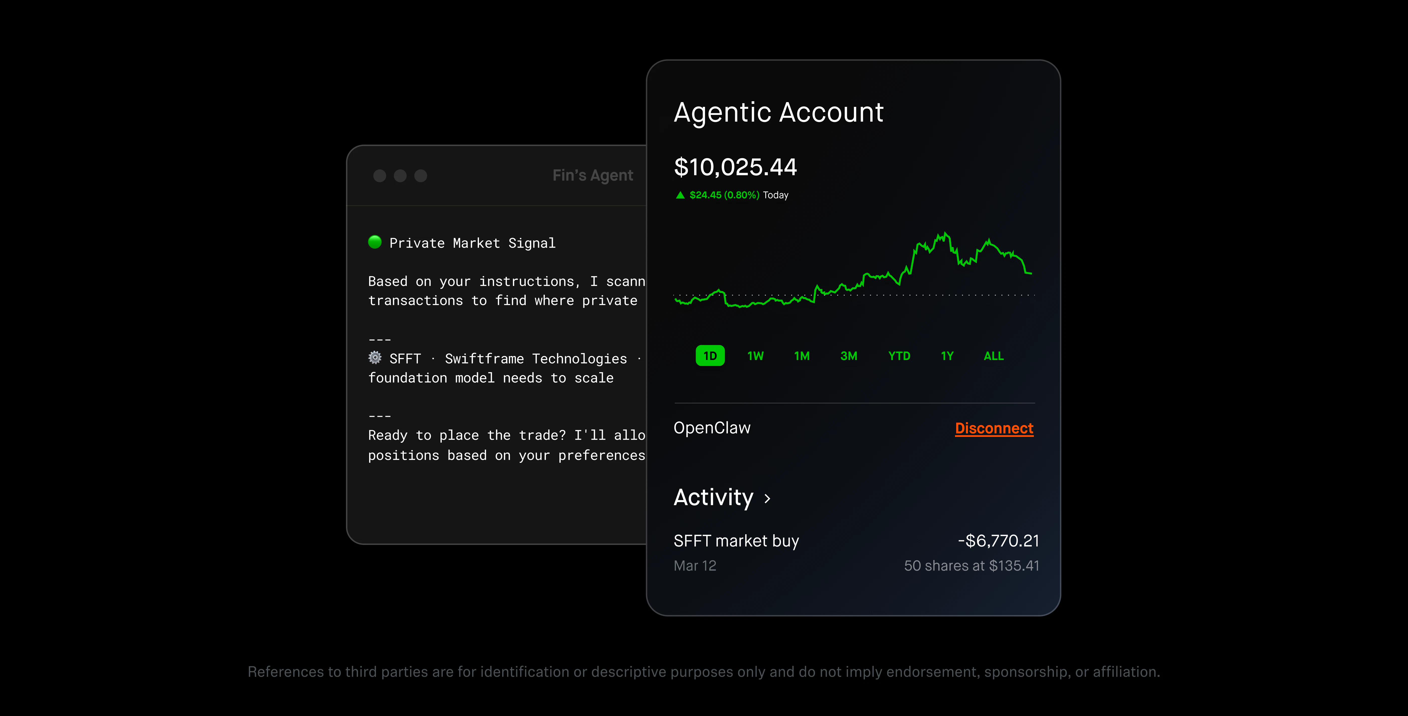 Robinhood Agentic Trading screenshot 1
