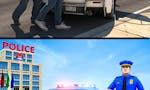American Police Game: Car Game image