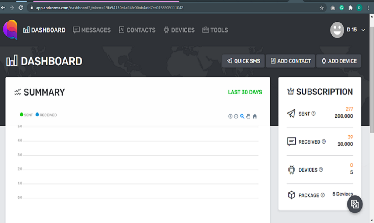 AndroSMS gallery image