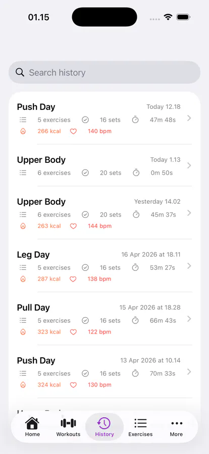 Iron Workout gallery image