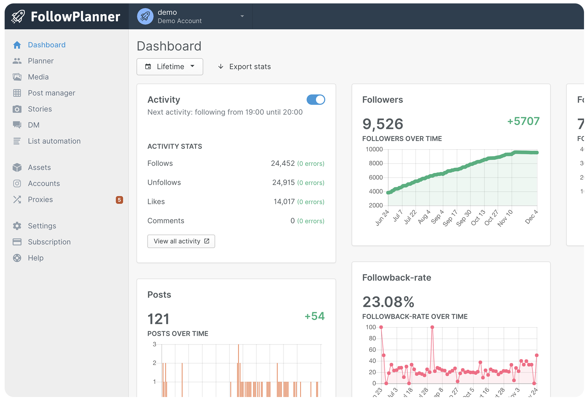 FollowPlanner gallery image