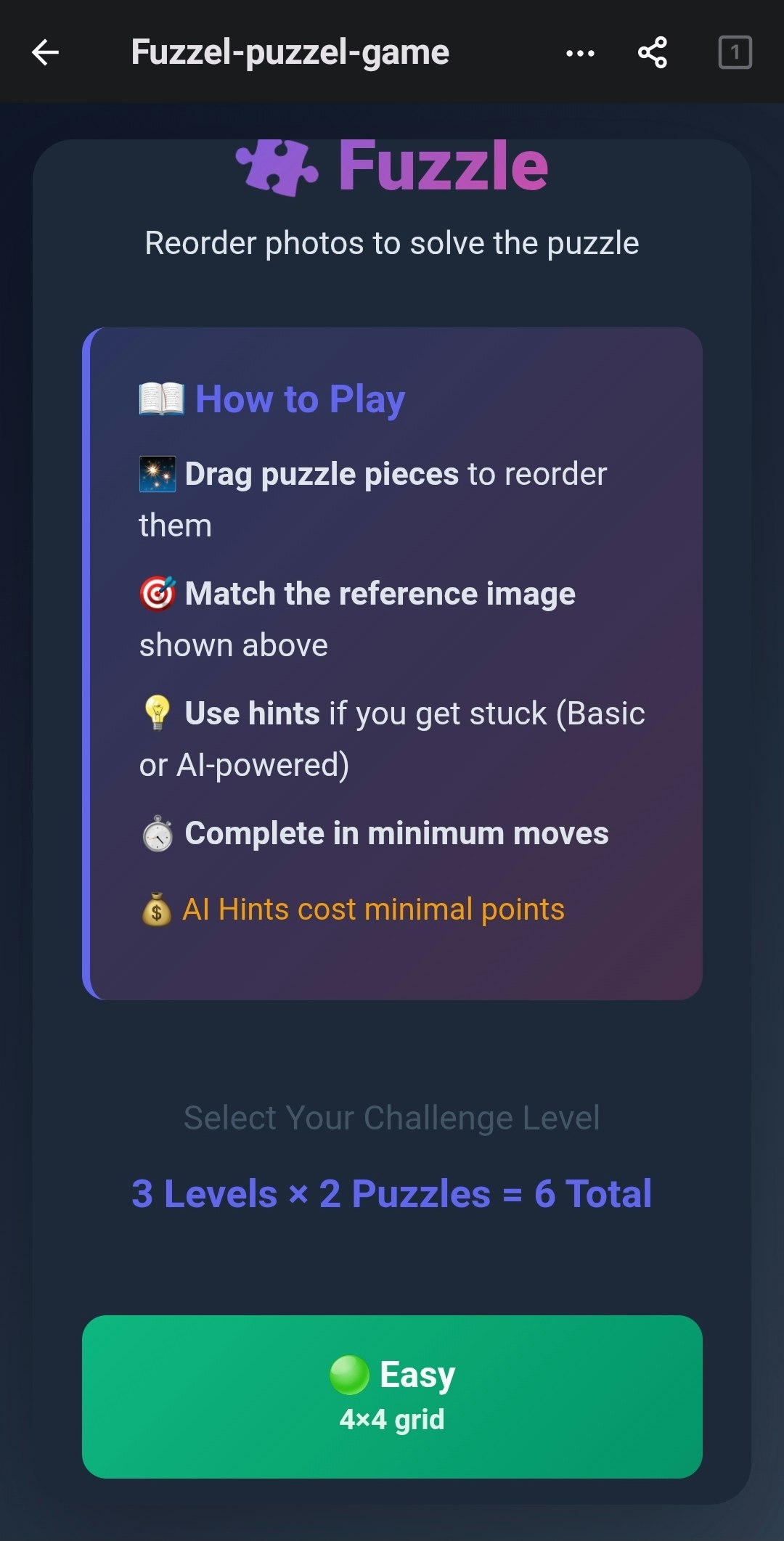 Fuzzel-puzzel-game bot  gallery image