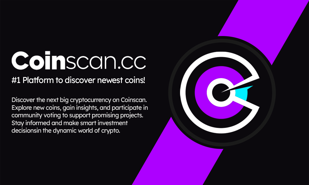 Coinscan.cc - Piattaforma #1 per scoprire le monete più recenti! media 1