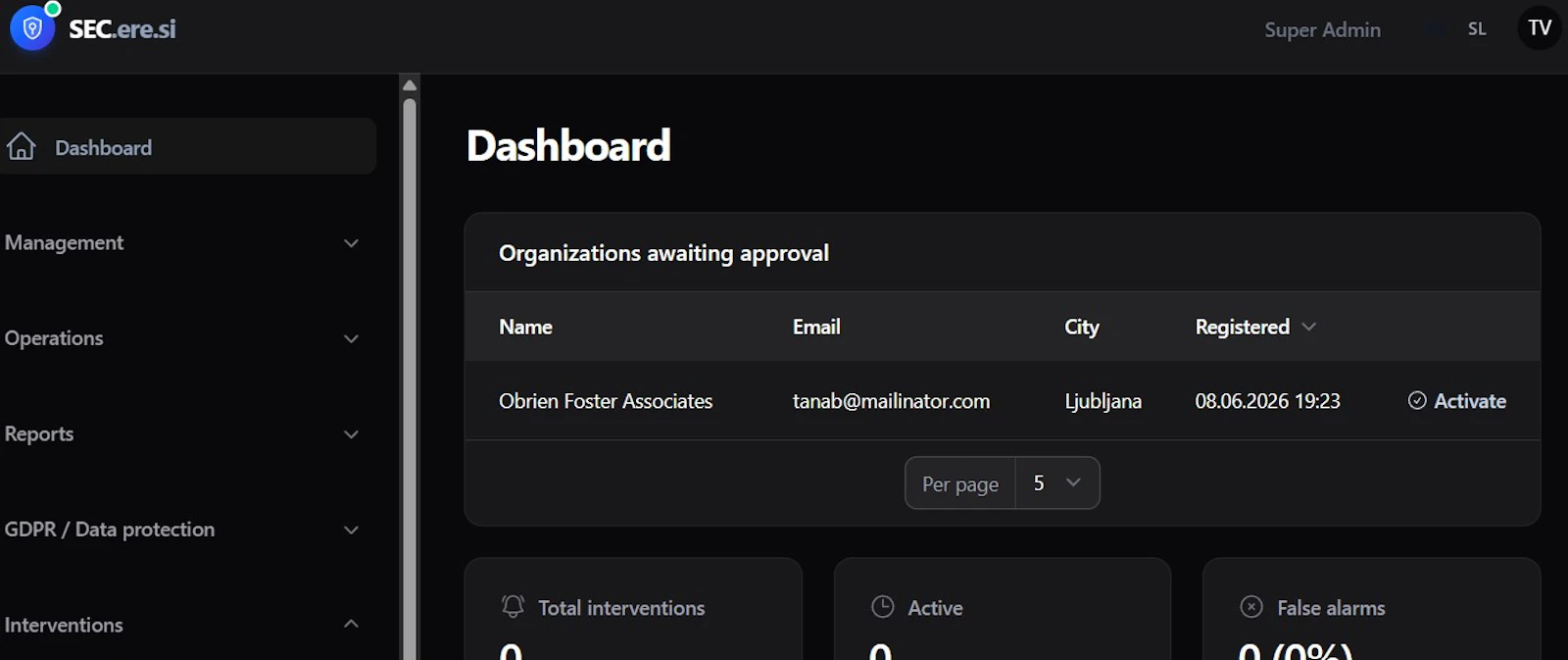 SECAPP Security Operations screenshot 3