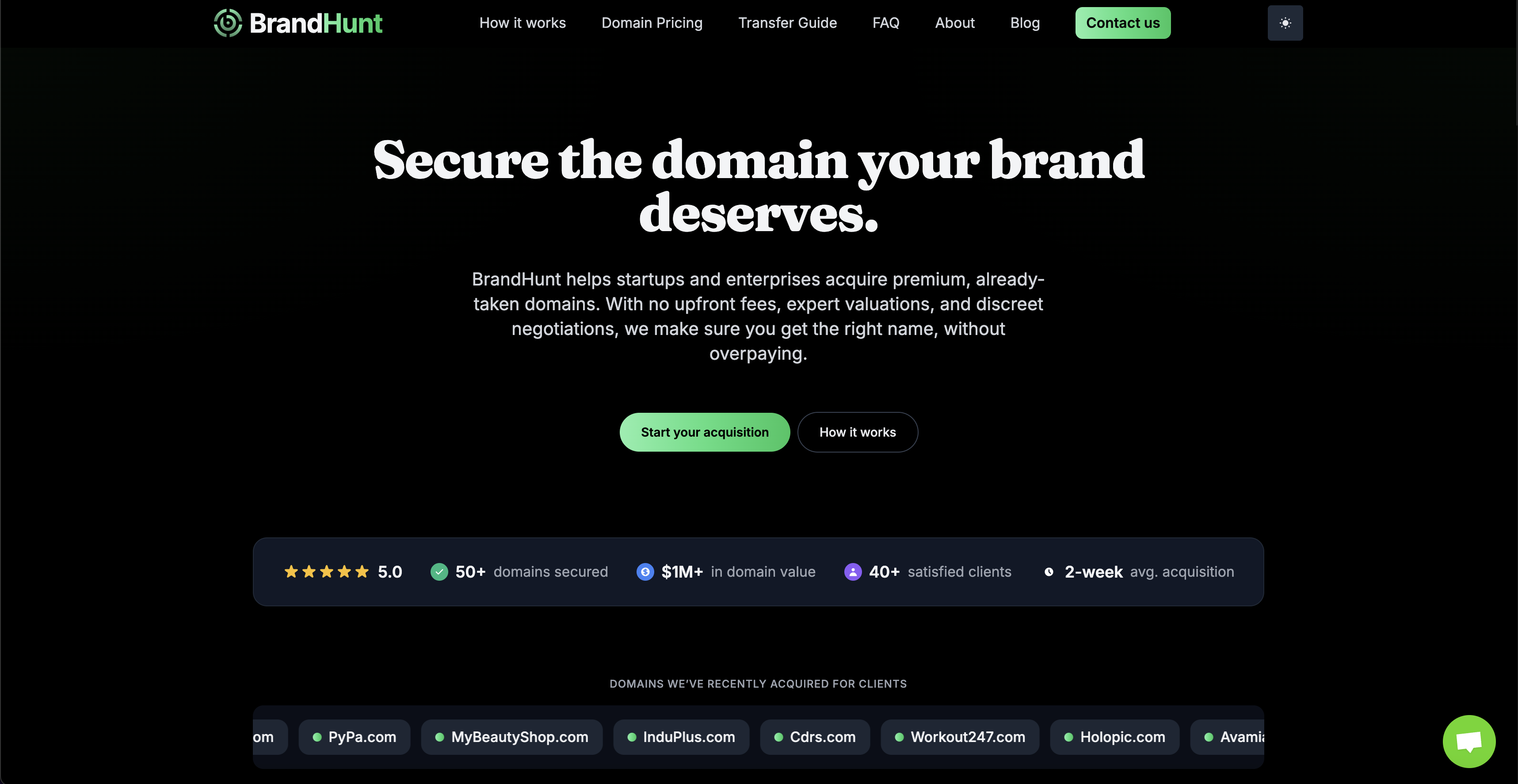 BrandHunt.com - Brandhunt.com - Ottieni il dominio di cui il tuo marchio ha bisogno media 1