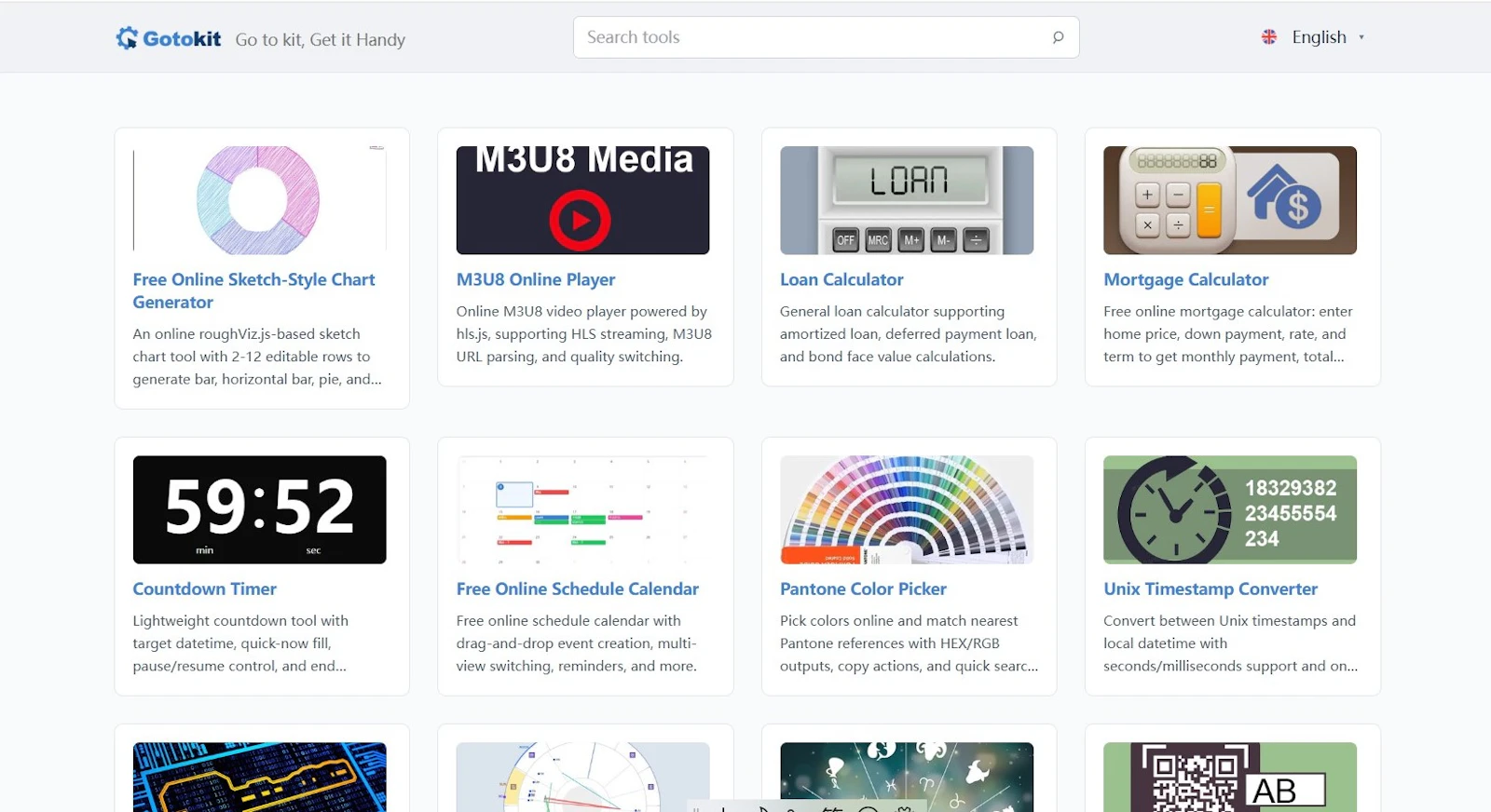 GoToKit.cc |Free Toolkit & No Signup screenshot 1