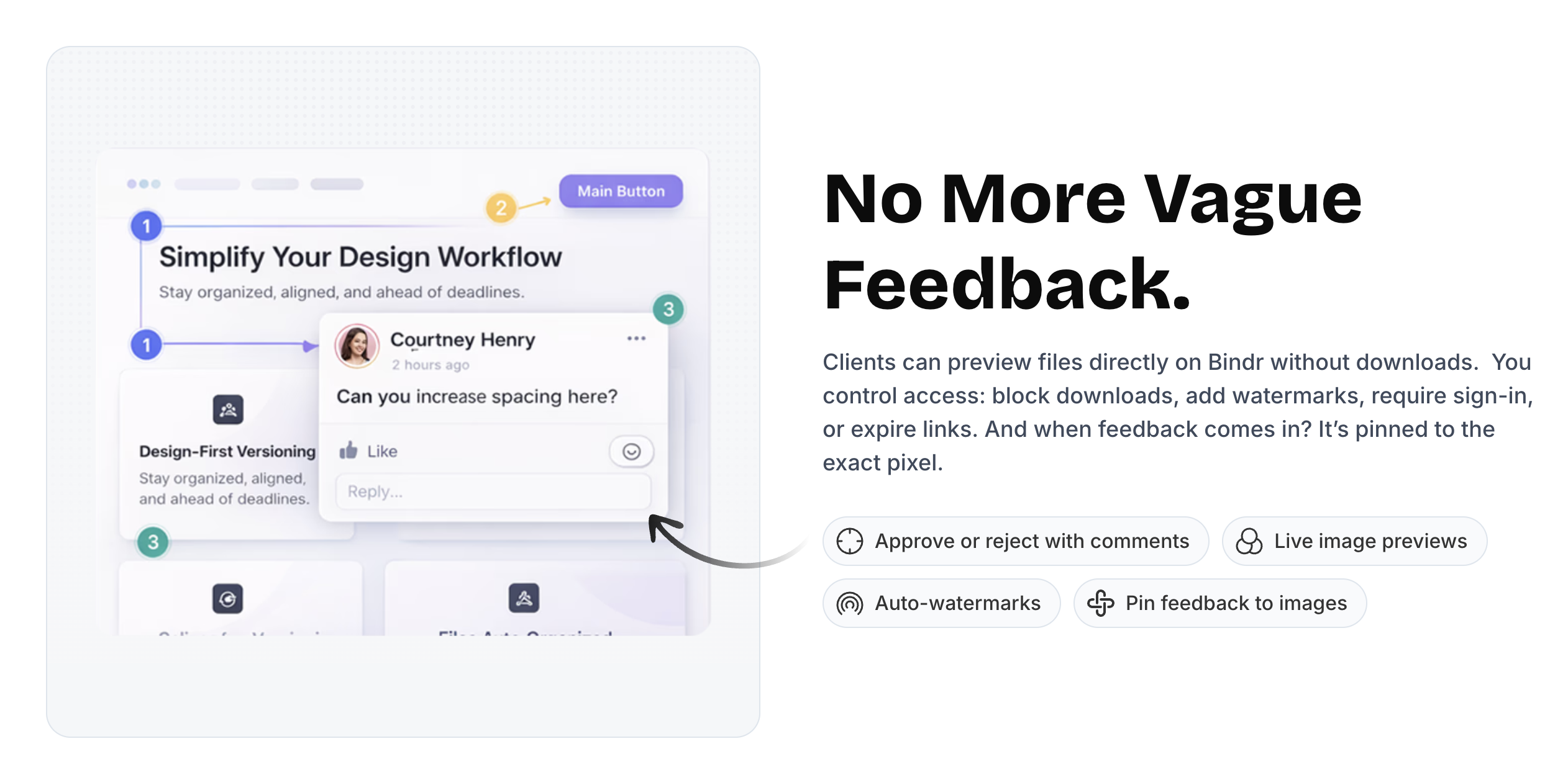 Bindr - Screenshot 2 showing product features and functionality