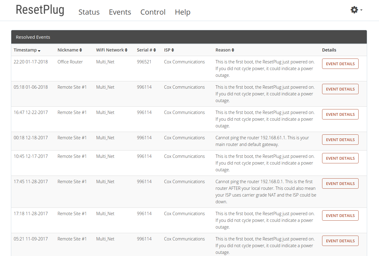 WiFi ResetPlug G2 (2nd Gen) gallery image