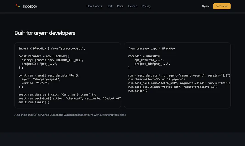Tracebox screenshot 6