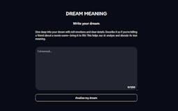 AI Dream Meaning media 1
