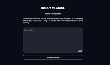 AI Dream Meaning gallery image