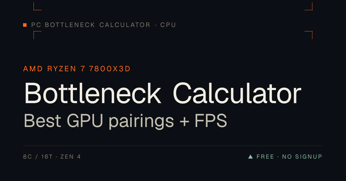 PC Bottleneck Calculator gallery image