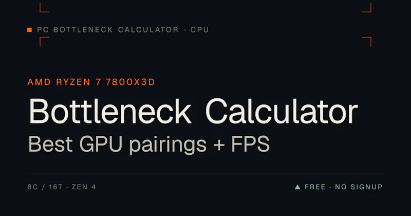 PC Bottleneck Calculator screenshot 2