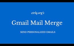 Gmail Mail Merge media 1