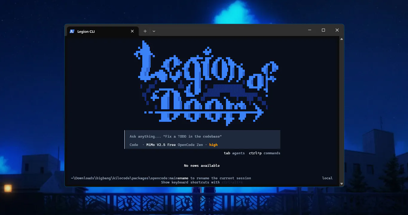 Legion CLI gallery image
