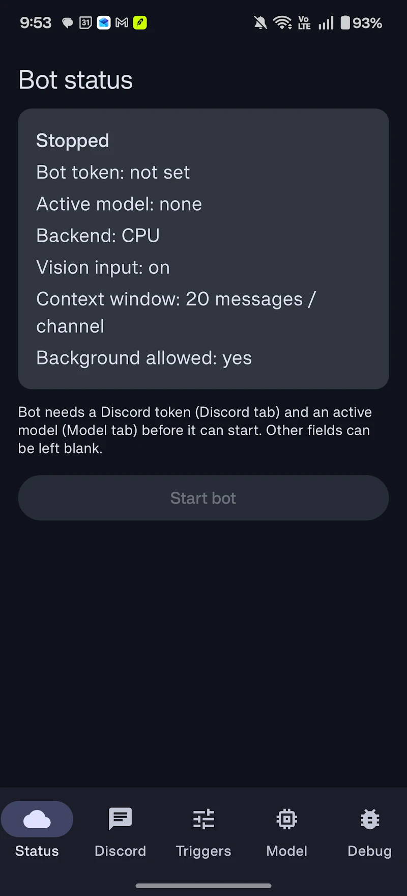 Gello screenshot 2