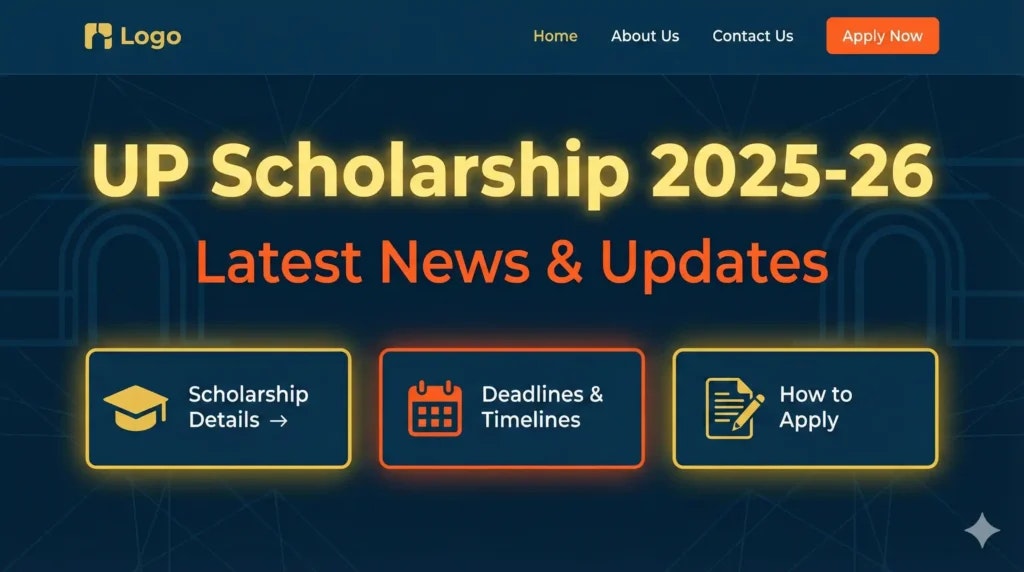 UP Scholarship - Main product screenshot demonstrating key features and user interface