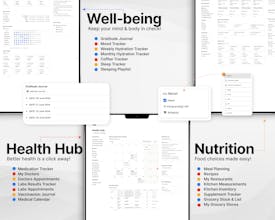 Life OS Notion Template gallery image