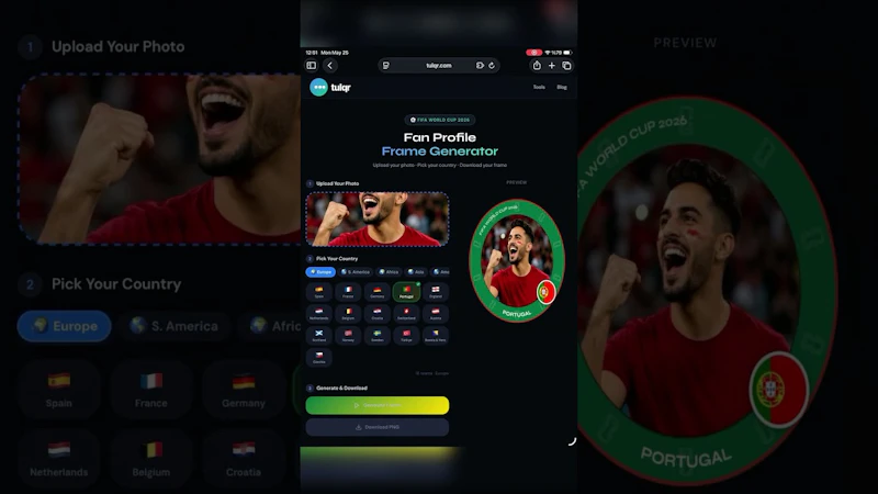 tulqr screenshot 1 (video preview)