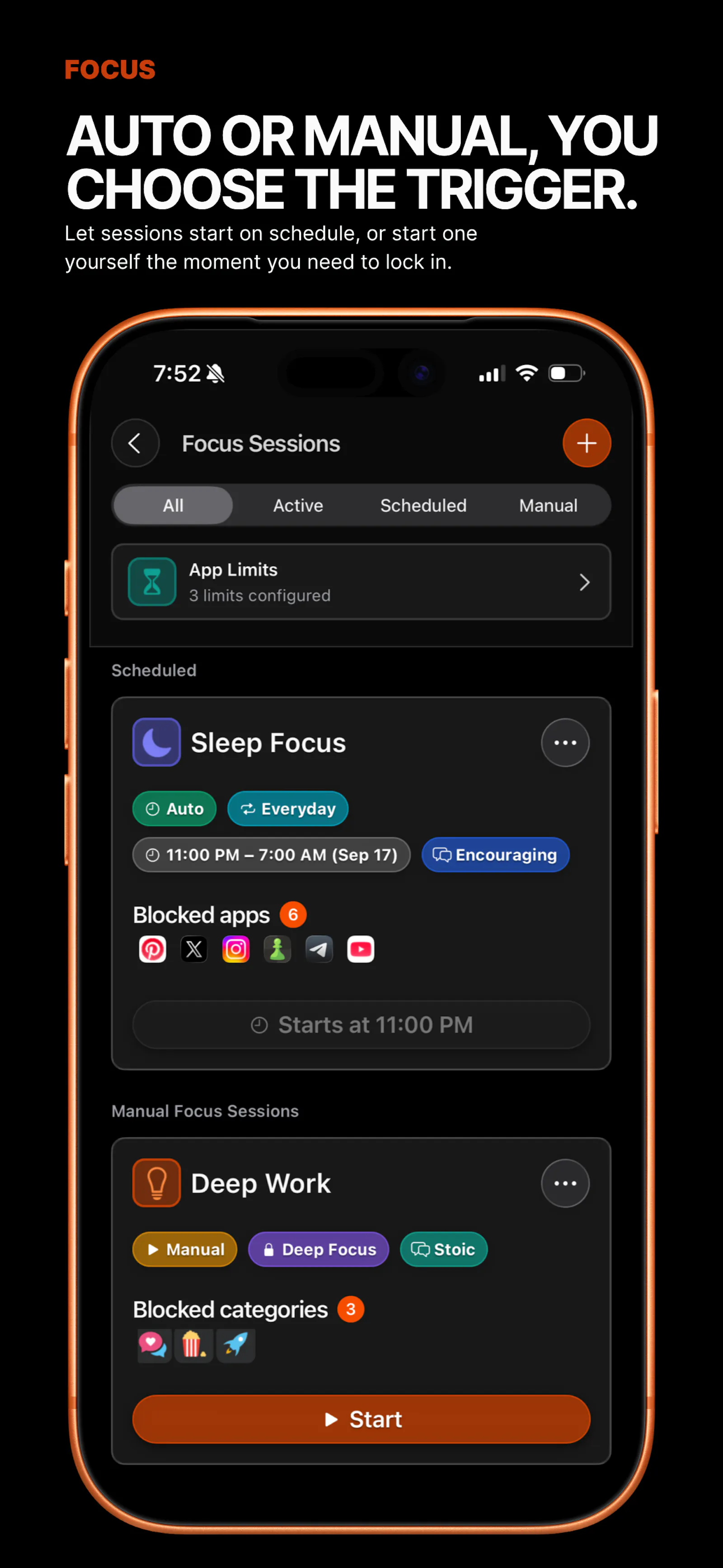 Disciplines: App Blocker screenshot 2