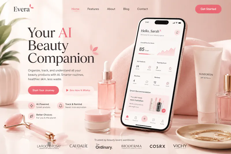 Evera — Your Daily Care Ritual screenshot 1