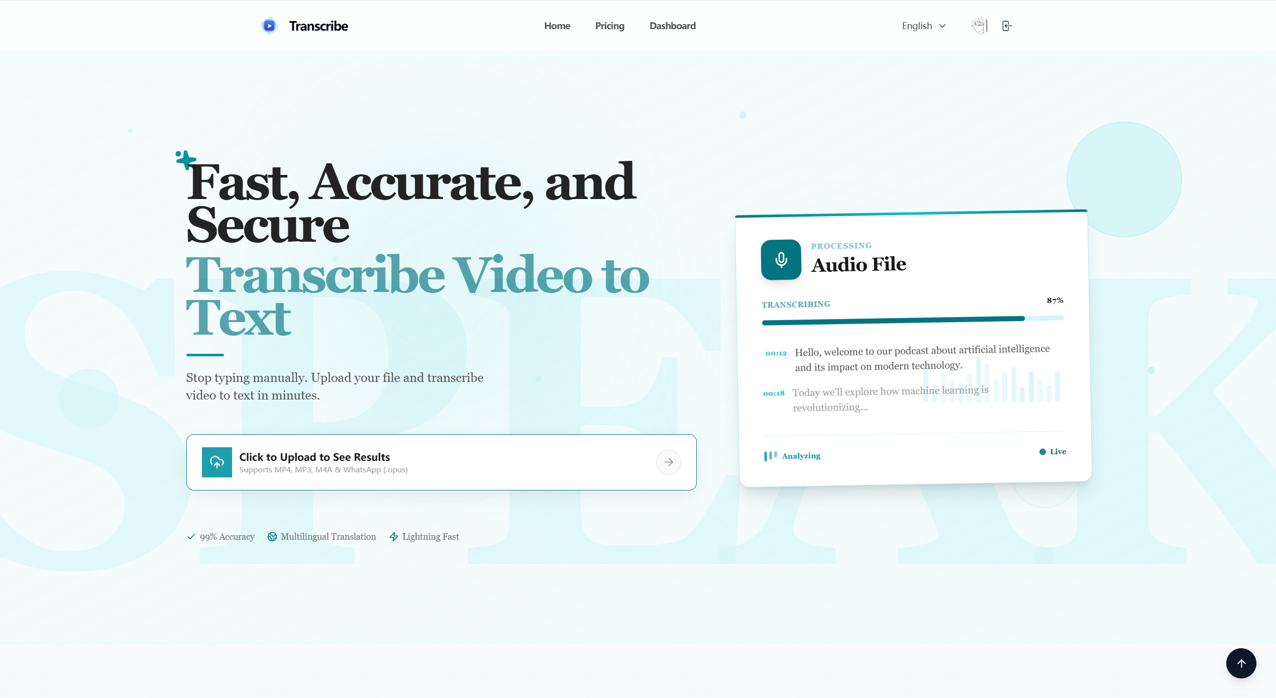 TapTranscribe gallery image