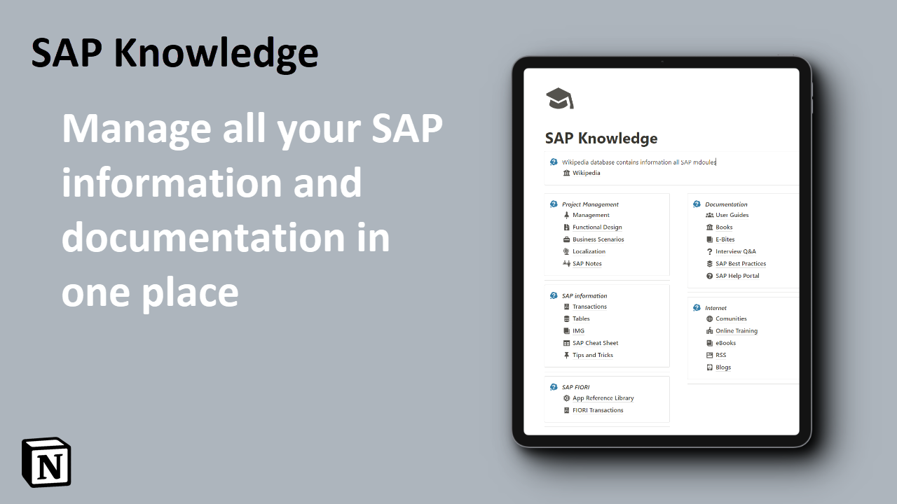Conoscenza SAP - Tutte le informazioni e la documentazione SAP in un unico posto media 1