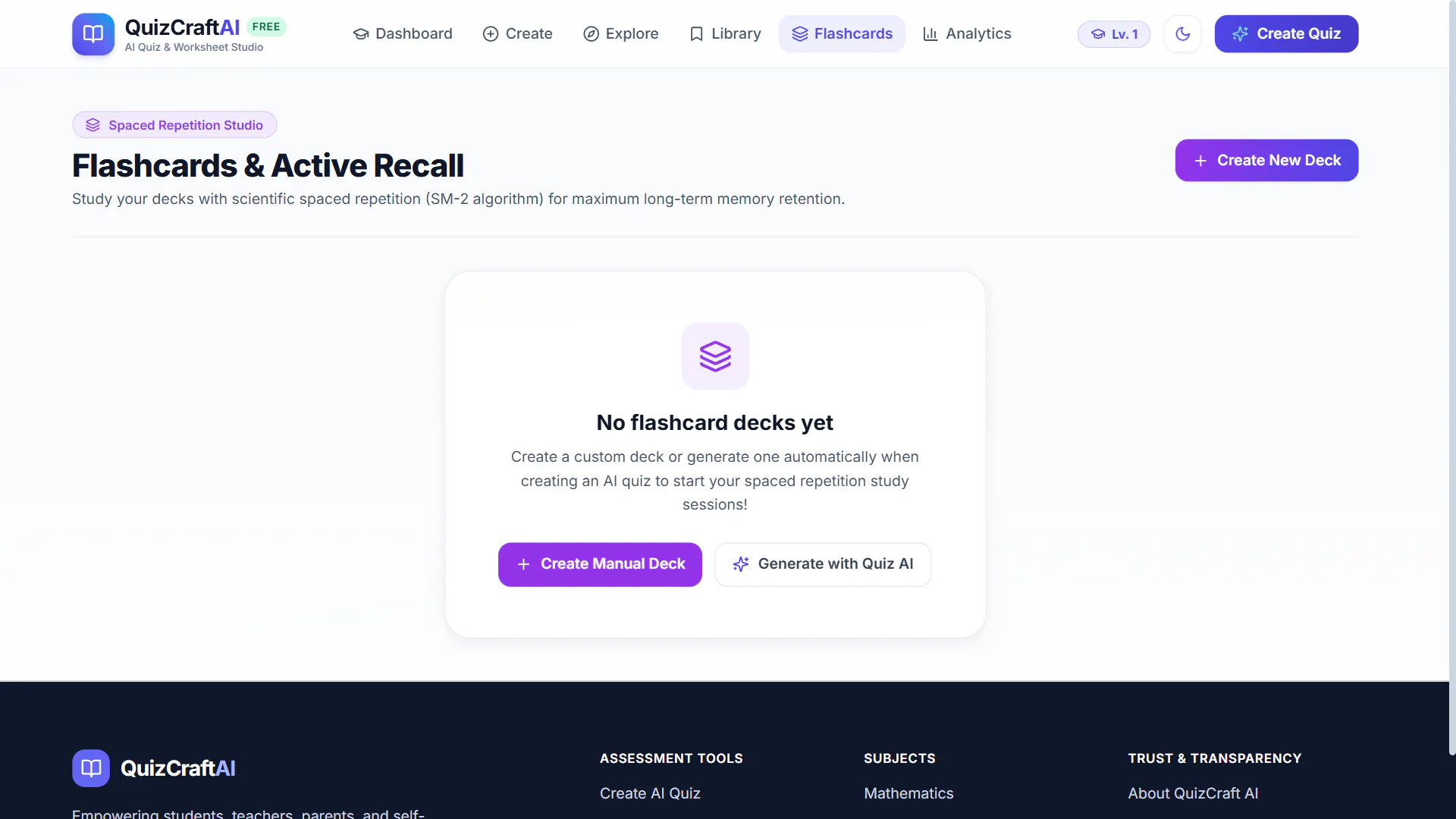 QuizCraft AI gallery image
